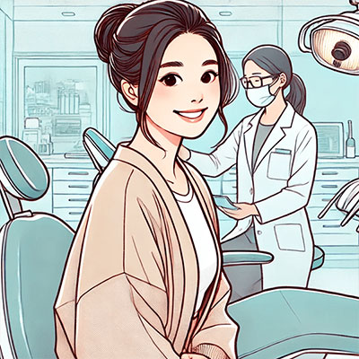 女性のイラスト