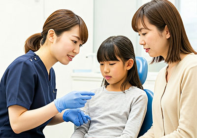 子供の歯並び相談
