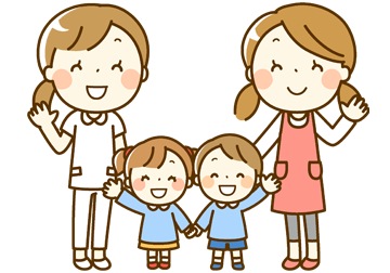 子ども預かる保育士