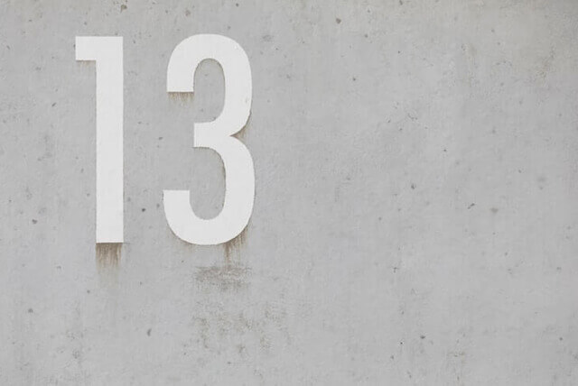 13のイメージ