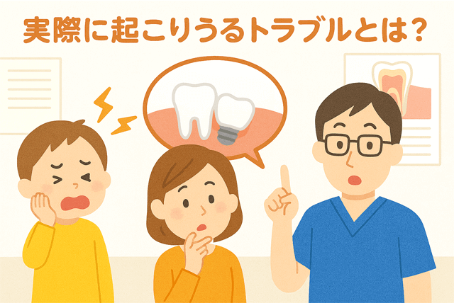 実際に起こりうるトラブル